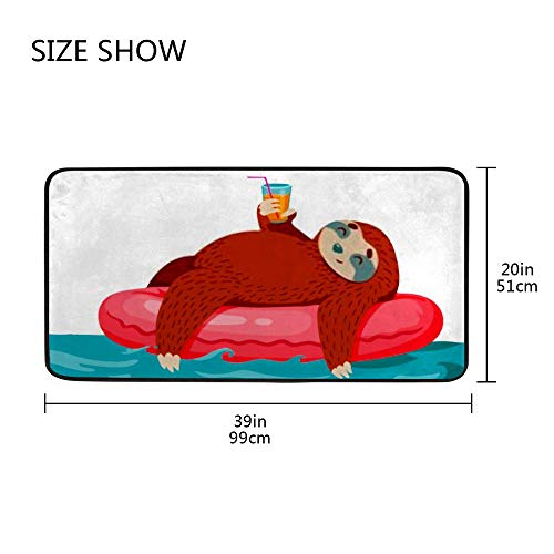 Tapis de cuisine antidérapant et super confortable lavable en machine - 5