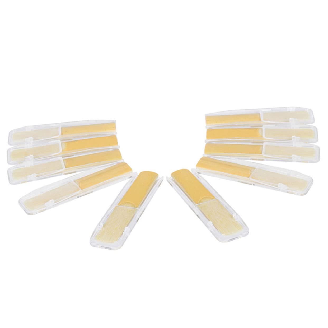 BESTonZON Practical Clarinet Set 10pcs b Flat Clarinet Replacing for Wind Instrument Thinner Tip