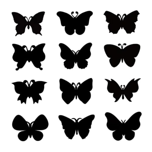 VILLCASE Safe Butterfly Scratch Paper Art Supplies for Children DIY Decorative Party Sheet Educational Craft for Kids