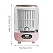 Portable Washer - 3000mah mini Laundry Machine, Rechargeable Clothes Cleaner, Rotating Basket Appliance | Compact Travel Camping Dorm Hotel Bathroom Washer for Baby Socks Underwear T-Shirts Bedding