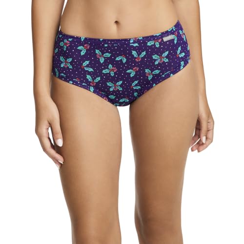 Image of Jockey Women's Underwear Plus Size 100% Cotton Elance Hipster - 3 Pack