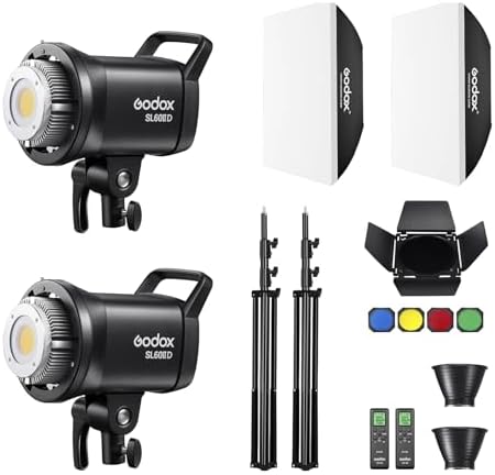 Amazon | 【Godox正規代理店】Godox SL60IID 70W 定常光LEDライト 2灯 