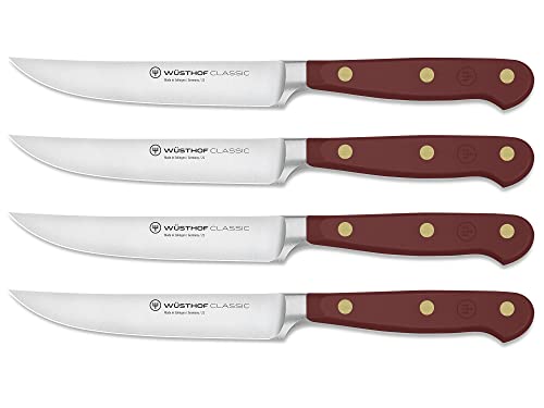 WÜSTHOF Classic Tasty Sumac 4 Piece Steak Knife Set