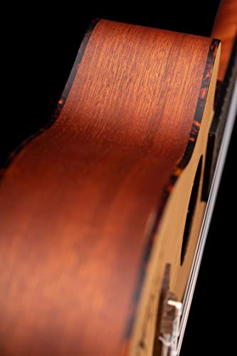 Ortega Guitars Ukulélé Concert électro-acoustique – gaucher – Série Bonfire – table épicéa avec motif gravé au laser… - Les Beatles, Paul McCartney, John Lennon, RIngo Starr, George Harrison Ortega Guitars Ukulélé Concert électro-acoustique - gaucher - Série Bonfire - table épicéa avec motif gravé au laser… – Image 6