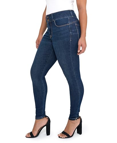 Seven7 Women's Misses High Rise Curvy Skinny Jean2
