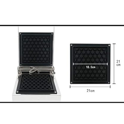 CGOLDENWALL Cellular Waffelmaschine Maker Honeycomb Waffel Elektrische Ausrüstung Antihaftbeschichtete Platten CE – Bild 5