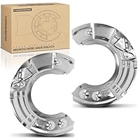 Frankberg 2x Ankerblech Vorne Links Rechts Kompatibel mit 5er F10 518-550 2.0L-4.4L 2009-2016 5er F10 M5 4.4L 2011-2016 6er Cabriolet F12 640 650 3.0L 4.4L 2010-2018 Replace# 34116775265