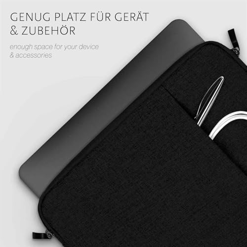 Funda MacBook 13 moex de neopreno con acolchado suave y compartimento de accesorios 2