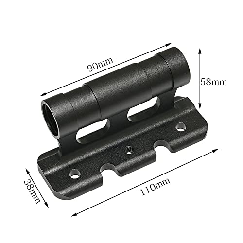 Irfora Fahrradgabelhalterung, Fahrradträger mit Schnellspanner, Steckachsenhalterungen, Vorderradgabelblock, für Autodach 5 x 100 mm, 12 x 100 mm, 15 x 100 / 110 mm