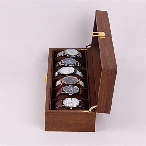 Boîte à montres en bois style vintage : sublimez votre commode avec 6 grilles - 7