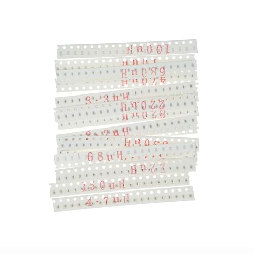 16 Tipos x 20 Piezas, total 320 Piezas 0603 10% Multilayer Chip Ferrite Inductor Kit 47nH 68nH 100nH 150nH 220nH 330nH 470nH 680nH 820nH 1uH 2.2uH 3.3uH 4.7uH 6.8uH 10uH 22uH