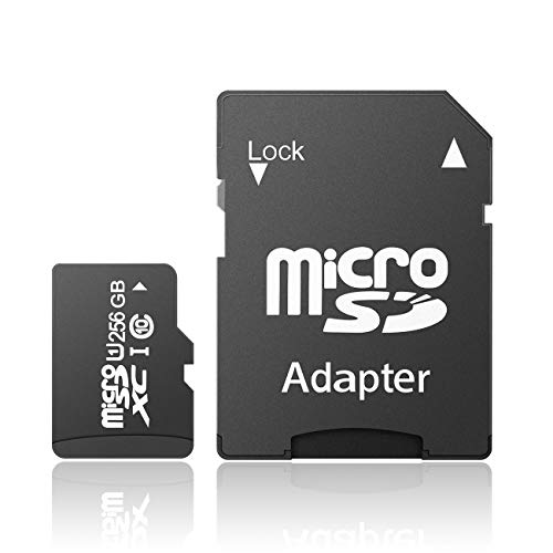 Preisvergleich Produktbild KINGSHE Micro SD-Karte 256GB Speicherkarte, Geeignet für Smartphones,Digitalkameras,Ultrahochg... SDXC-Speicherkarte (256G)