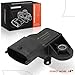 A-Premium Engine Manifold Pressure (MAP) Sensor [4 Pins] Compatible with Ford Explorer, Escape, Fusion, Focus, Edge & Jeep Grand Cherokee & Chevrolet Cruze & Buick & Lincoln & Volvo & Fiat & Porsche