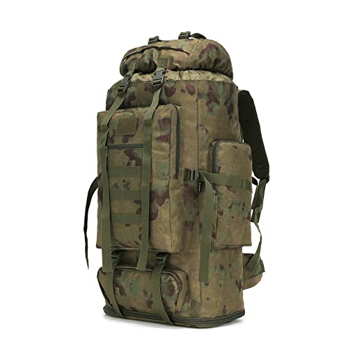 KXBUNQD 100L Hiking Camping Backpack Tactical Backpack