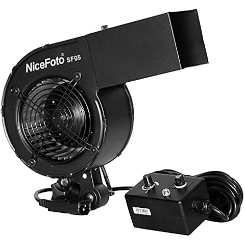 NiceFoto SF05 Photography Fan Studio Wind Hair Blower Stream Fan for Photography Taking Fashion Portrait Photo Shooting Stage Special Effect Cover