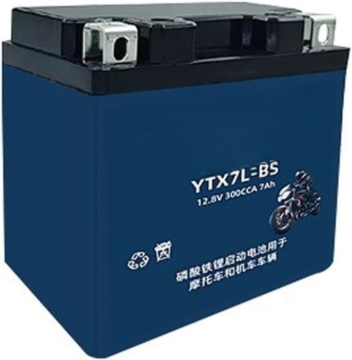 Batería de Litio LiFePO4 12,8 V, 4 Ah, 5, 7, 9, 15, 20 y 30 para Arranque Motocicletas, ATV, Motos acuáticas, cortacéspedes Scooters