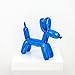 Made By Humans Balloon Sausage Dog Piggy Bank, Unique Ceramic Money Bank with High-Gloss Finish, Blue