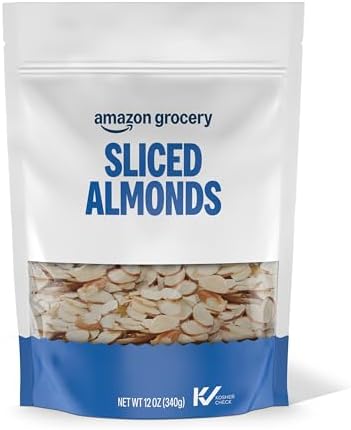 Amazon Grocery, Sliced Almonds, 12 Oz (Previously Happy Belly, Packaging May Vary)