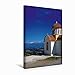 Produktbild CALVENDO Premium Textil-Leinwand 30 cm x 45 cm hoch, Landschaft mit Kirche in Kreta | Wandbild, Bild auf Keilrahmen, Fertigbild auf echter Leinwand. Kreta, Griechenland, Europa Orte Orte