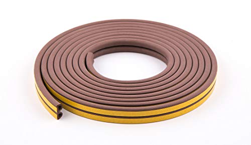 Preisvergleich Produktbild Quantum Garden Zugluftstopper Wetterbar Rolle, braun, Profile D