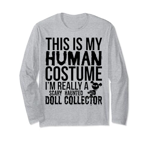 Este es mi disfraz humano. Realmente soy un coleccionista de muñecas embrujadas Manga Larga