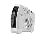 Russell Hobbs RFH20VH 2000 Watt Fan Heater/Room Heater with Adjustable Thermostat (White)