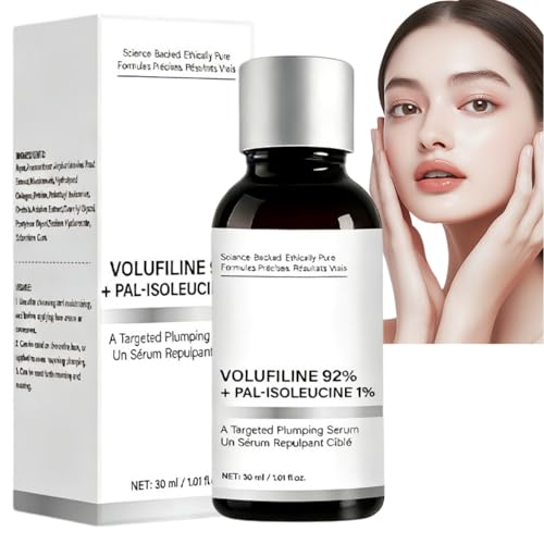 30ml Volufiline 92% Serum Advanced Skin Plumping&Tightening Concentrate Hydrating Anti-Aging Facial Serum with Hyaluronic Acid for Wrinkles Fine Lines&Under Eyes Firming Booster for Face&Body