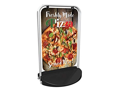 Pizza Sold Here Swinger 3000 Pavement Sign MEGA Listing Outdoor Street Advertising Display…