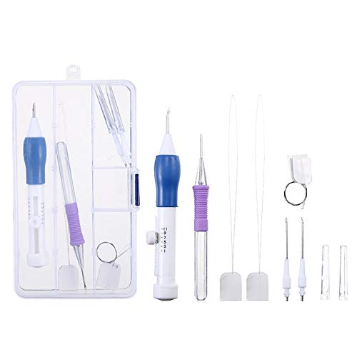 Wowobjects® Magic Pen Set Punch Needle Stitching Knitting Embroidery Needle Sewing Tool Pack of 1Pc