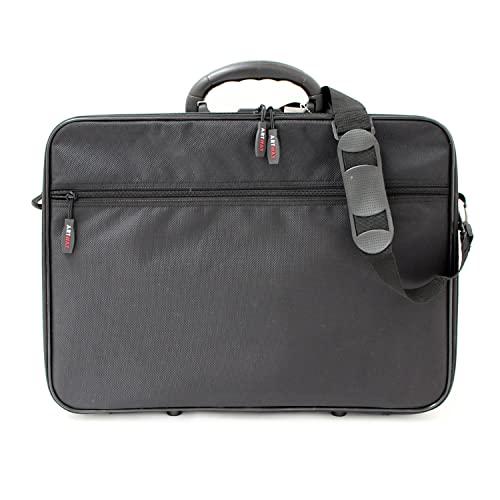 Artway - A3 Portfolio Carry Case - Shoulder and Internal Straps - Large Art Folder with Internal and External pockets (No Rings)