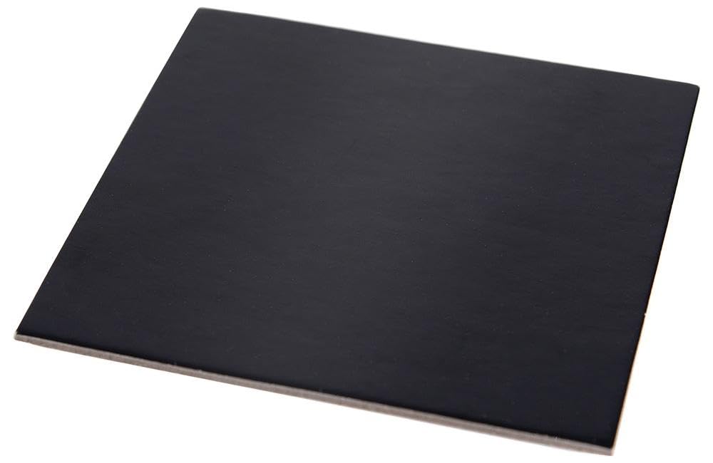 O'Creme Black Square Mini Cake Boards - 4 Inch Grease-Proof, Foil-Covered, Food Grade Cardboard for Cupcakes, Pastries, Desserts - Ideal for Wedding,