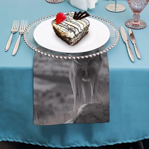 Servilletas de Tela Decorativas 4 Piezas miniatura 4