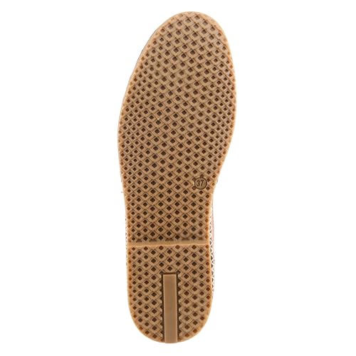 Image of Spring Step Women's Ingrid Loafers - Premium Leather Slip-On with Laser Cutout Design, Elastic Goring and Lightweight Flat Sole for Comfortable Stylish Wear