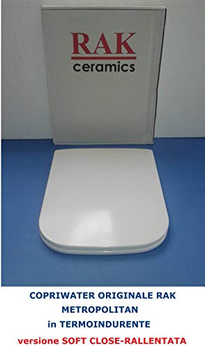 Copriwater Rak METROPOLITAN cerniera cromo