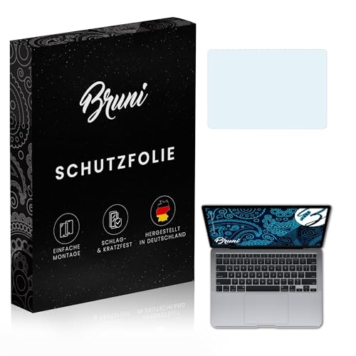 Bruni Screen Protector compatible with Apple MacBook Air Trackpad 2020 Protector Film, crystal clear Protective Film (2X)