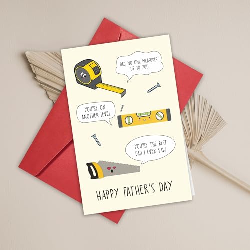 Funny Tool Pun Card for Dad