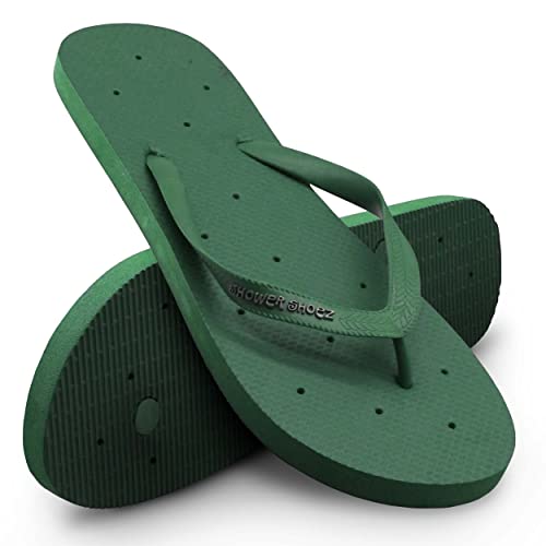 Image of Shower Shoez Men's Non-Slip Gym Pool Dorm Water Sandals Flip Flops