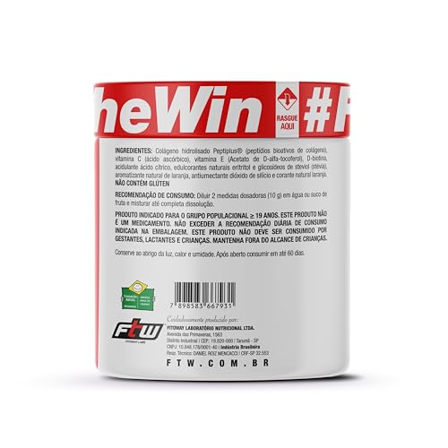 Fitoway Colágeno Hidrolisado - 300G Laranja - Ftw