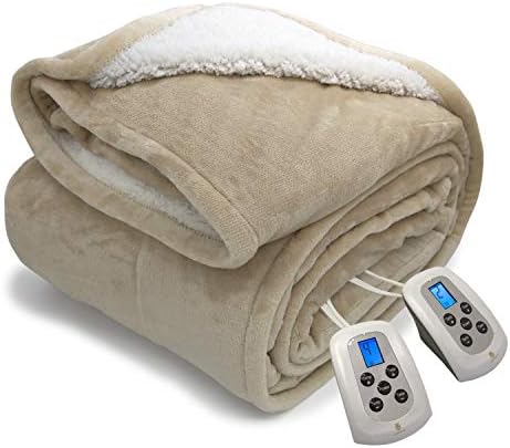 dual control electric blanket amazon