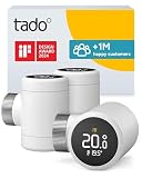 tado° Smart Radiator Thermostat X - Trio Pack, Heating Control via app and smart Speaker (Alexa, Siri, Google Assistant), Save Energy, DIY Installation, not Compatible with tado° V3+