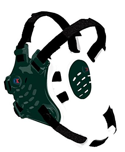 Cliff Keen F5 Tornado Headgear - Dark Green/White/Black
