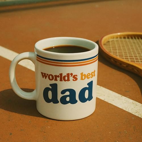 Taza de cerámica blanca 11oz con diseño Retro miniatura 1