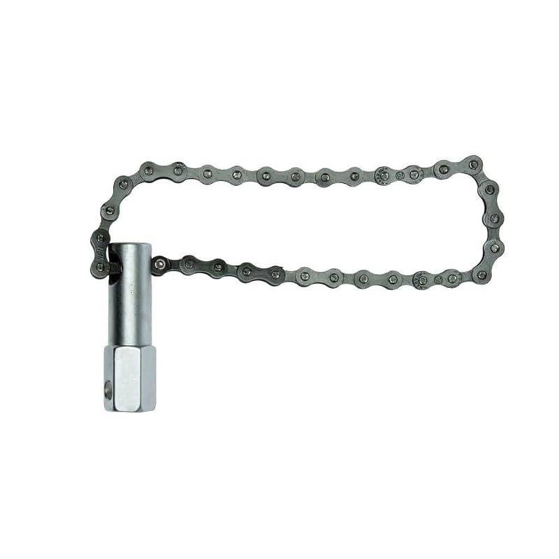 Chave para Remoção de Filtro de Óleo com Corrente Teng Tools 9120, Encaixe de 12,7 mm (1/2 pol.)