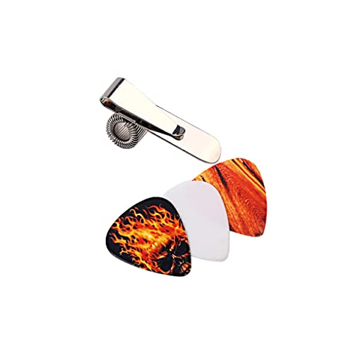 WUISOLQP Pince de support de médiator de guitare médiators de basses résistants à l’usure accessoire musical - Les Beatles, Paul McCartney, John Lennon, RIngo Starr, George Harrison WUISOLQP Pince de support de médiator de guitare médiators de basses résistants à l'usure accessoire musical – Image 8