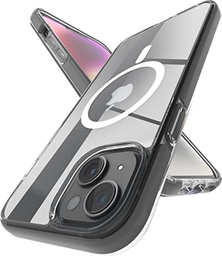 Image of Vaku Luxos Guard MagPro for iPhone 14 Cover Case, 10 Feet Drop Protection, Shockproof, Scratch Resistant, Slim, Thin Compatible with MagSafe iPhone 14 Back Cover - Grey