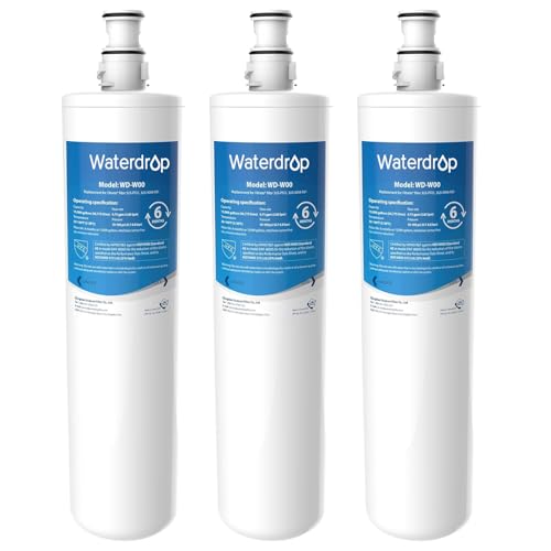 Waterdrop 3US-MAX-F01 3US-PF01 Under Sink Water Filter 3 Pack