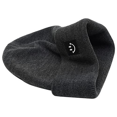 Image of 55cube Knit Beanie Hat Cuffed Plain Skull Cap for Men Women