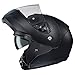 HJC Solid Men's CL-MAX 3 Modular Street Motorcycle Helmet - Semi Flat Black/X-Large