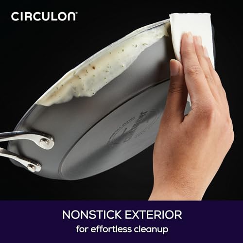 Circulon-Elementum-Hard-Anodized-Nonstick-Deep-Frying-PanSkillet-with-Lid-12-Inch-Oyster-Gray