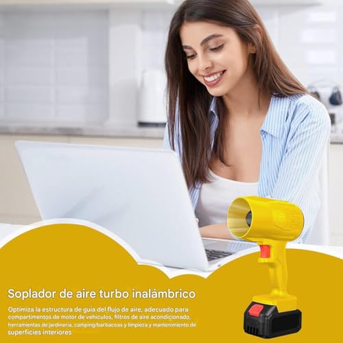 Souffleur à feuilles sans fil puissant pour nettoyer votre jardin - 4